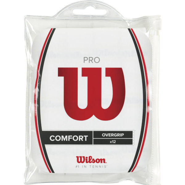 Wilson Pro Overgrip x 12 (White)