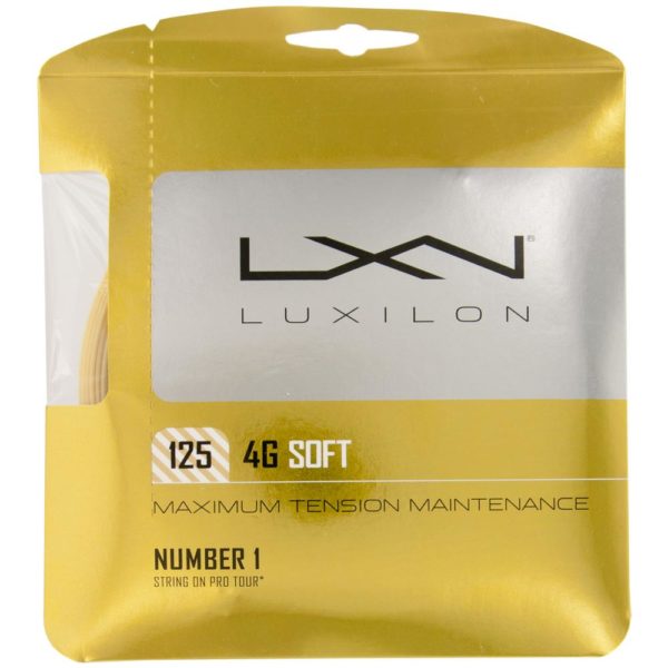 Luxilon 4G Soft 1.25 String (στρογγυλό)