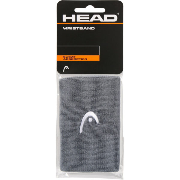 Head Double Wristbands 5″ x 2 (Anthracite)