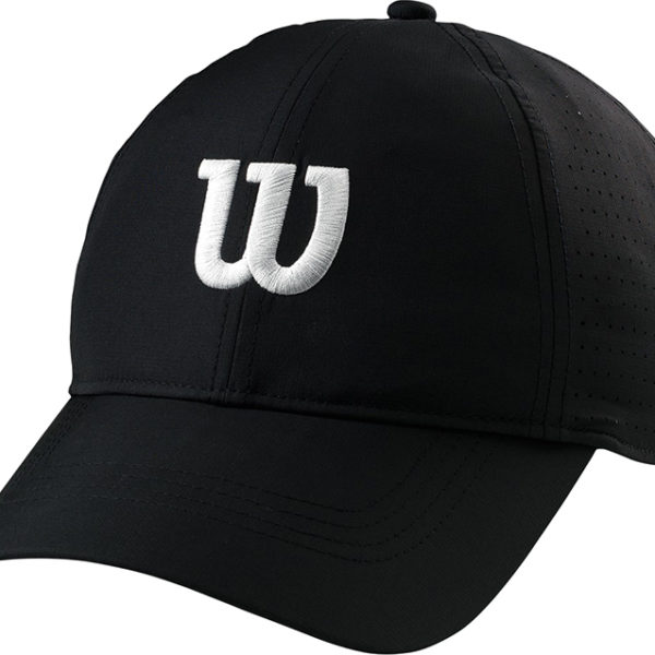 Wilson Ultralight Cap (Black / White)