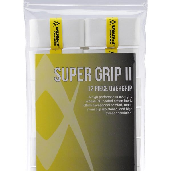 Volkl Super Grip II Overgrip x12 (White)