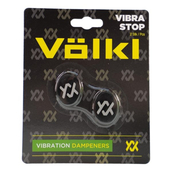 Volkl Vibrastop Vibration Dampener (Black / Silver)