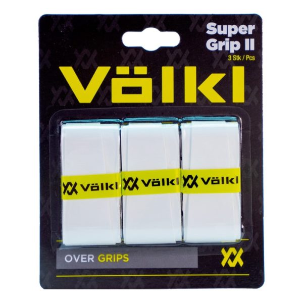 Volkl Super Grip II Overgrip x 3 (White)